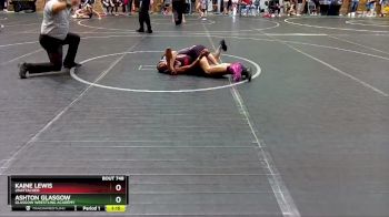 96 lbs 5th Place Match - Kaine Lewis, Unattached vs Ashton Glasgow, Glasgow Wrestling Academy