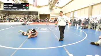 162-H lbs Consi Of 32 #1 - John Zummo, Pro-ex Wrestling Club vs Sebastian Laterra, DC Trained