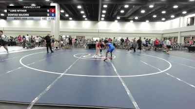 113 lbs Cons. Round 4 - Luke Myhan, TN vs Dontae Majors, TN