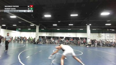 165 lbs Round Of 64 - Maximus Fortier, WV vs Robert Davis, GA