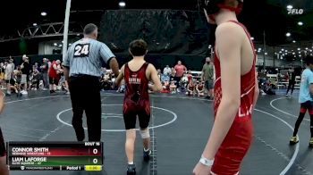 92 lbs Round 4 (8 Team) - Liam LaForge, Elite Squeeze vs Connor Smith, RedNose Wrestling