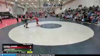 170 Boys Cons. Round 2 - Jaedon Fleet, Northglenn Youth Wrestling Clu vs Durrell Barber, Regis Jesuit