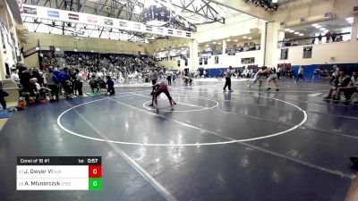 107 lbs Consi Of 16 #1 - James Dwyer VI, St. Joe's Prep vs Andrew Mlynarczyk, St. Edward