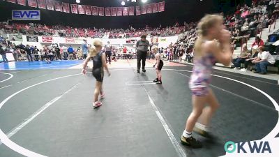 49 lbs Consolation - Ava Overholser, Warrior Wrestling Club vs Ashtyn Williams, Locust Grove Youth Wrestling