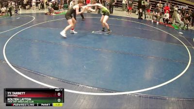 155 lbs Semifinal - Ty Tarbett, Shootbox vs Kolten Layton, True Grit Wrestling Club