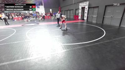 97 lbs Champ. Round 1 - Brooks Halverson, RT Elite Wrestling vs Matthew Schuller, NGL Wrestling