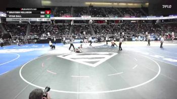 I-131 lbs Champ. Round 2 - Ryan Ball, Somers vs Brayden Kellison, Williamsville North