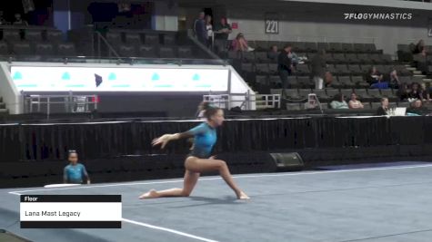 Lana Mast Legacy Gymnastics - Floor - 2022 Elevate the Stage Huntsville presented by SportsMED & Crestwood