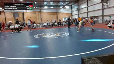 184 lbs Cons. Round 1 - Efren Ybarra, Treasure Valley Community College vs Deklin Graham, Eastern Oregon University