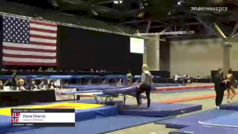 Elena Charria - Double Mini Trampoline, Integrity Athletics - 2021 USA Gymnastics Championships