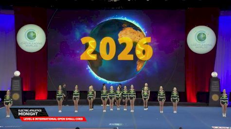 Electric Athletics - Midnight [2026 L6 International Open Small Coed Finals] 2026 The Cheerleading Worlds
