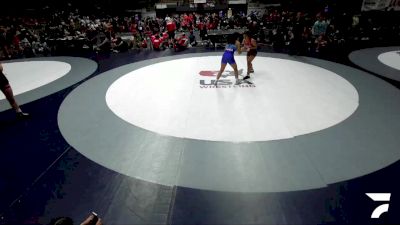 120 lbs Janali Gonzalez, KCWA - Kern County Wrestling Association vs Presila Quistian, SJWA - San Joaquin Wrestling Association