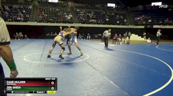 174 lbs 1st Place Match - Zane Mulder, Wartburg vs Zeb Gnida, Loras