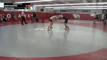 149 lbs Cons. Round 3 - Tristyn Steil, Simpson vs Gaven Vollintine, Blackburn