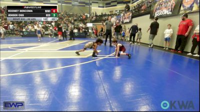 49 lbs Consolation - Greyson Bode, Perry Wrestling Academy vs Kreed Richards, Rough Riders