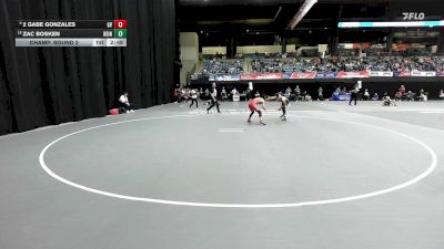 133 lbs Champ. Round 2 - Zac Bosken, Reinhardt vs 2 Gabe Gonzales, Grand View