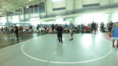 40 kg Rr Rnd 3 - Dakota Mendoza, Coachella Valley WC vs Evander Welsh, Patriot Mat Club