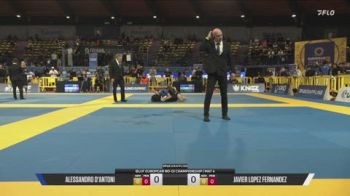Alessandro D'Antoni vs Javier Lopez Fernandez 2026 IBJJF European NoGi
