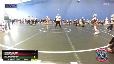 60 lbs Round 3 (4 Team) - Rockford King, Missouri Outlaws vs Owen Tannery, Firebird Elite