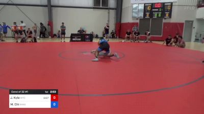 61 kg Consi Of 32 #1 - Josh Kyle, Wyoming Wrestling Reg Training Ctr vs Matthew Chi, Ranger Wrestling Club