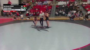 165 lbs Cons. Round 4 - Nicholas Perez, Grand View vs Ender Rider, Fort Hays State