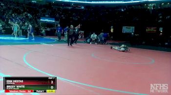 175-3A Quarterfinal - Brody White, Platte Valley vs Erik Mestas, Centauri