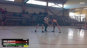 190 lbs Preston Crozier, Moorcroft vs Jerry Rodriguez, Scottsbluff