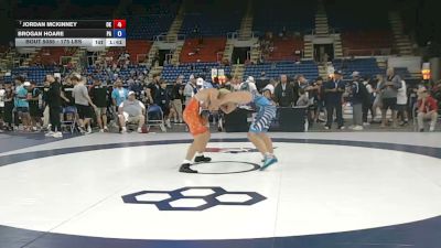 175 lbs Champ. Rd Of 64 - Jordan McKinney, Oklahoma vs Brogan Hoare, Pennsylvania