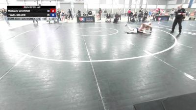 U20 Women - 76 lbs Cons. Round 4 - Maggie Graham, TN vs Jael Miller, PA
