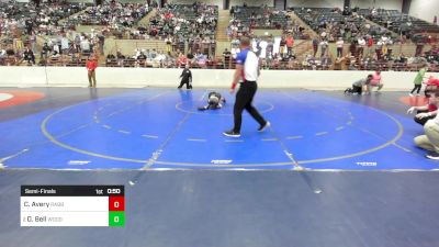 58 lbs Semifinal - Cayden Avery, Rabbit Wrestling Club vs Dax Bell, Woodland Wrestling