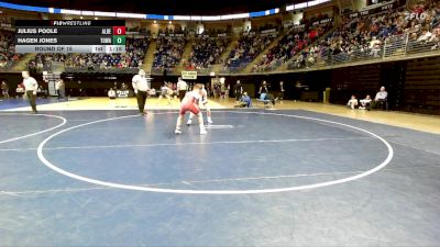 130 lbs Round Of 16 - Julius Poole, Albert Gallatin vs Hagen Jones, Towanda