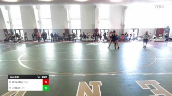 165 lbs Quarterfinal - Dominic Wheatley, Franklin & Marshall vs Payton Brooks, Life University