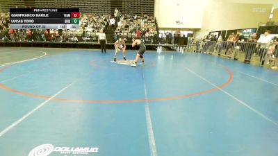 125-J lbs Round Of 32 - Gianfranco Barile, Team 209 vs Lucas Toro, Bridgewater Panthers