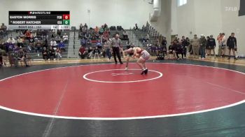 150 lbs Cons. Round 1 - Robert Hatcher, Clear Creek-Amana vs Easton Morris, PCM, Monroe