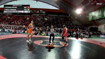 4A 285 lbs Cons. Round 1 - Wally Orduno, Teton vs Jackson Rippee, Gooding