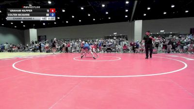 165 lbs Champ. Round 1 - Graham Kilpper, TX vs Colten McGuire, MO