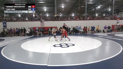 82 kg 5th Place Match - Leonard Tukhlynovych, Minnesota vs Cody Kirk, CLT Regional Training Center