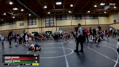 68 lbs Quarterfinal - Joseph Rhodes, NOVA WC vs Maddox Shields, SMWC Wolf