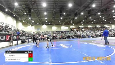 170 lbs Consi Of 16 #2 - Calin Capra, Nevada Elite vs Frankie Stevenson, Hesperia
