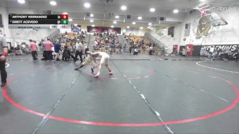113 lbs 7th Place Match - Emett Acevedo, Quartz Hill vs Anthony Hernandez, Santa Ana