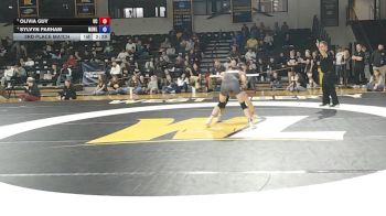 110 lbs 3rd Place Match - Sylvyn Parham, Muhlenberg vs Olivia Guy, Ursinus