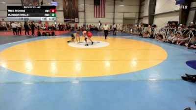 120 lbs Rr Rnd 2 - Mike Morris, MetroWest United Black vs Jackson Wells, CKWA
