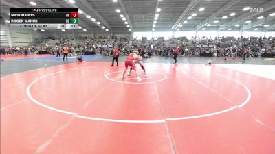160 lbs Consi Of 64 #2 - Mason Hays, OH vs Roger Manus, NC
