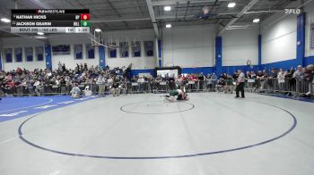165 lbs Consolation - Nathan Hicks, Bristol-Plymouth vs Jackson Gearin, Billerica
