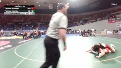 5A Boys 190 lbs Quarterfinal - Efran Ybarra, South Albany Boys vs Orinn Hubbard, Redmond Boys