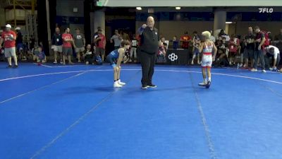 67 lbs Cons. Rd Of 16 - Luke Brown, Open Mats Wrestling Club vs Wyatt Bowman, Team Indiana