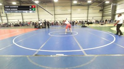 160 lbs Consi Of 16 #1 - Cody Coonrod, MA vs Tyson Ahrens, MO