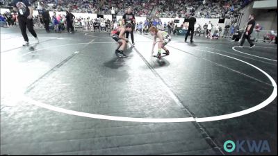 83 lbs Round Of 16 - Easton Bowen, Standfast vs Brody Harris, Bartlesville Wrestling Club