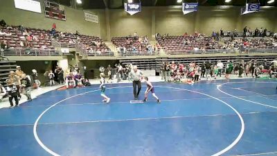 70 lbs Champ. Round 2 - Gibson Ashby, Wasatch Wrestling Club vs Samuel Minich, Southern Utah Elite