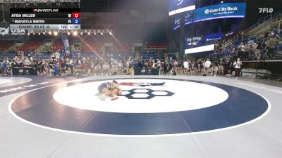 100 lbs Champ. Rd Of 32 - Ayda Miller, WI vs Makayla Smith, PA
